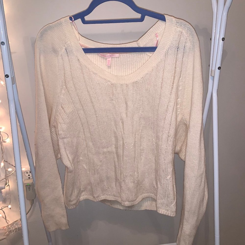 Victoria's Secret Cream Sweater